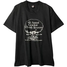 Vintage 90'S Screen Stars Best Message Print T-Shirt Made in USA Men's XL