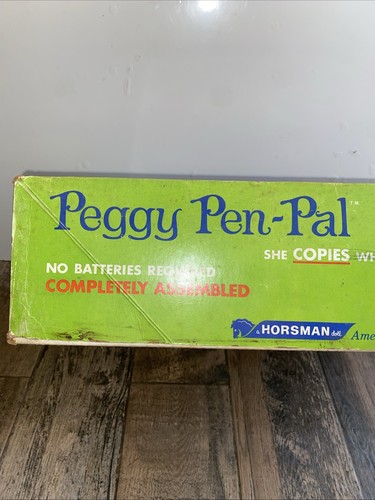 Vintage Horsman Peggy Pen Pal Doll Draw & Trace Desk 7001 w/ Original Box *READ - Picture 17 of 20