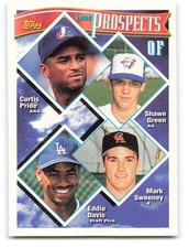 1994 Topps #237 Curtis Pride/Shawn Green/Mark Sweeney/Eddie Davis EX Excellent R
