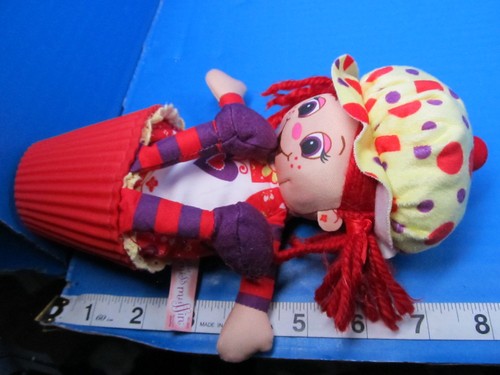 Little Miss Muffin 9” Red Doll Flips Into a Muffin Scented - Picture 6 of 6