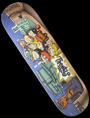 RARE Theotis Beasley Rugrats Cartoon Baker Skateboard Deck