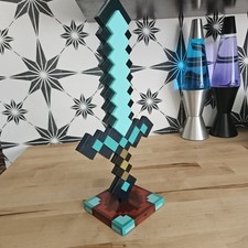 Minecraft Diamond Sword Display Lamp Non-Working