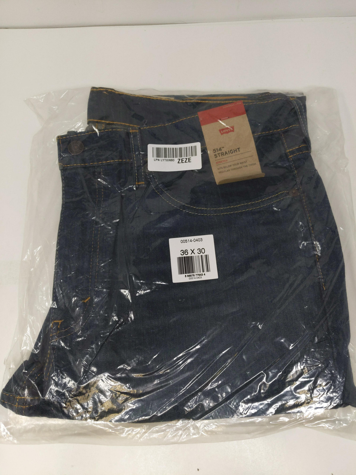 Levi's® 514™ Straight Midnight 36 30 | eBay