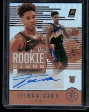 2020-21 Panini Illusions #RS-TSA Ty-Shon Alexander Rookie Signs