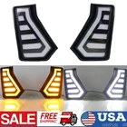 1 Pair Daytime Running Fog Lights Lamps Amber For Toyota Tacoma 2024-2025 DRL