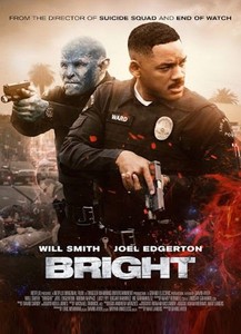 Bright (2017) DVD MOD Will Smith Action Fantasy Crime Movie Region Free