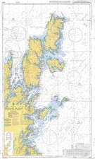 3282 îles britanniques îles Shetland nord-est feuille carte marine amirauté