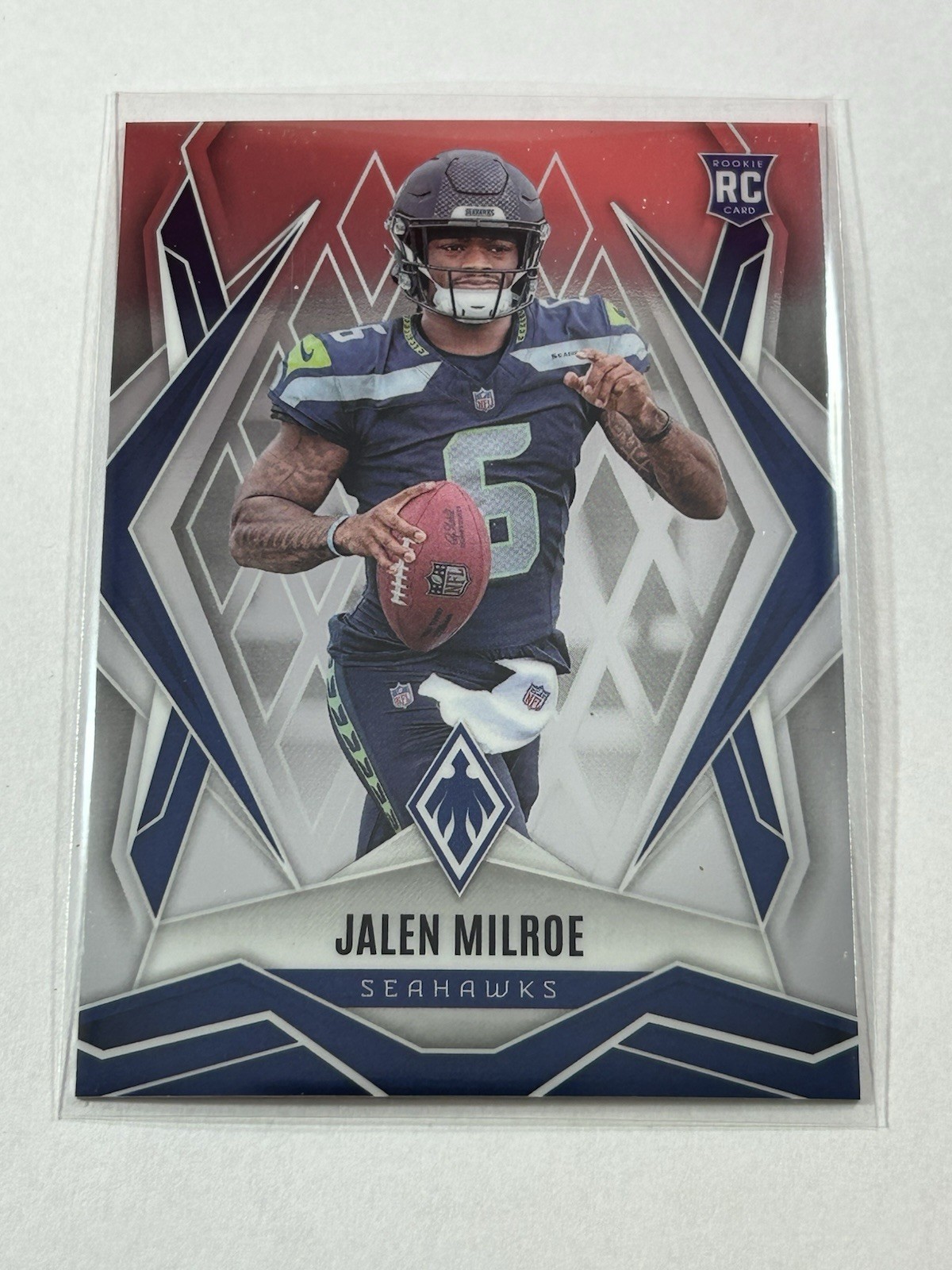 2025 Panini Phoenix Jalen Milroe #151 Seattle Seahawks