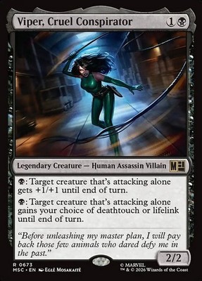 MTG Viper, Cruel Conspirator [MSC] #673 PRESALE 