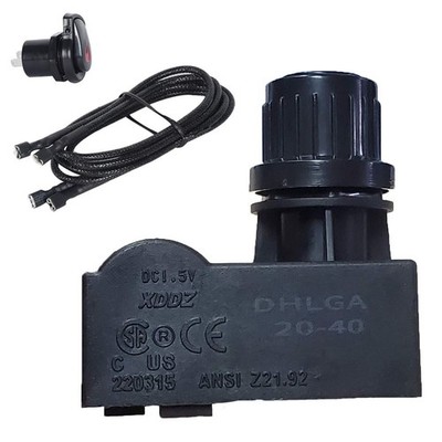 GasSaf Electronic Igniter Kit Replacement for Char-Broil, Ignition 2 Outlet 