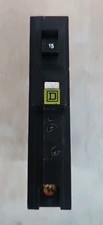 Square D HOM115PCAFI Circuit Breaker AFCI 15A 1-Pole 120V See pics