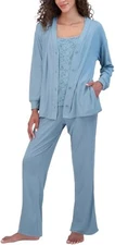Live2Lounge Ladies' 3-piece Lounge Set | Blue | XL