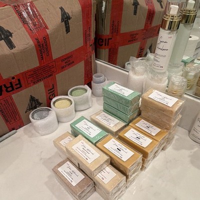 SOHÉ Assorted Soap Set Aloe Vera/ Snail Slime/Rice/Oatmeal/Clay for Body/Hands