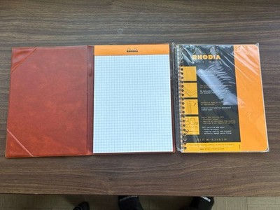 RHODIA Memo Cover Memo Pad Notebook 3 Piece Set #335b62
