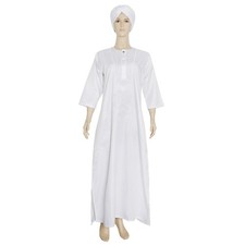 Turkey Robe Kaftan African White Dashiki Plus Size Lady Maxi Dress for Women