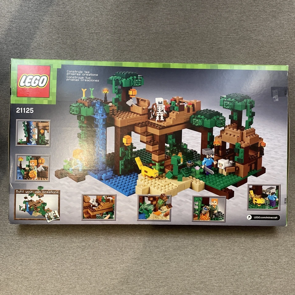LEGO 21125 MINECRAFT La Casa del Árbol de la Selva *NUEVO SELLADO* Retirado 706 Piezas Foto 4 de 4