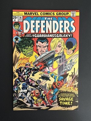 The Defenders #26 (Marvel Comics August 1975) FN