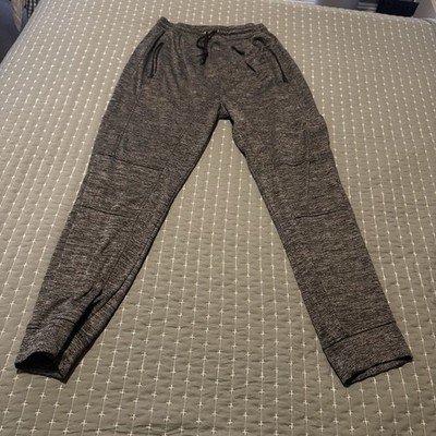 USED Burnside B8801 Adult Performance Jogger Pant Charcoal Heather Medium G2