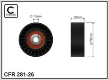 Poulies diverses Rover 216