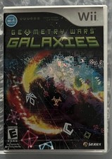 GEOMETRY WARS GALAXIES NINTENDO WII VIDEO GAME