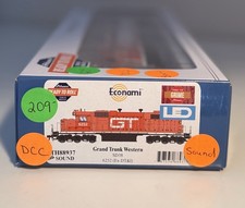 Athearn HO SD38 Grand Trunk Western #6252 ATH88937 DCC Sound LED NEW