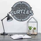 New Open Road Brands Teenage Mutant Ninja Turtles Manhole Cover Metal Wall Décor — photo 5