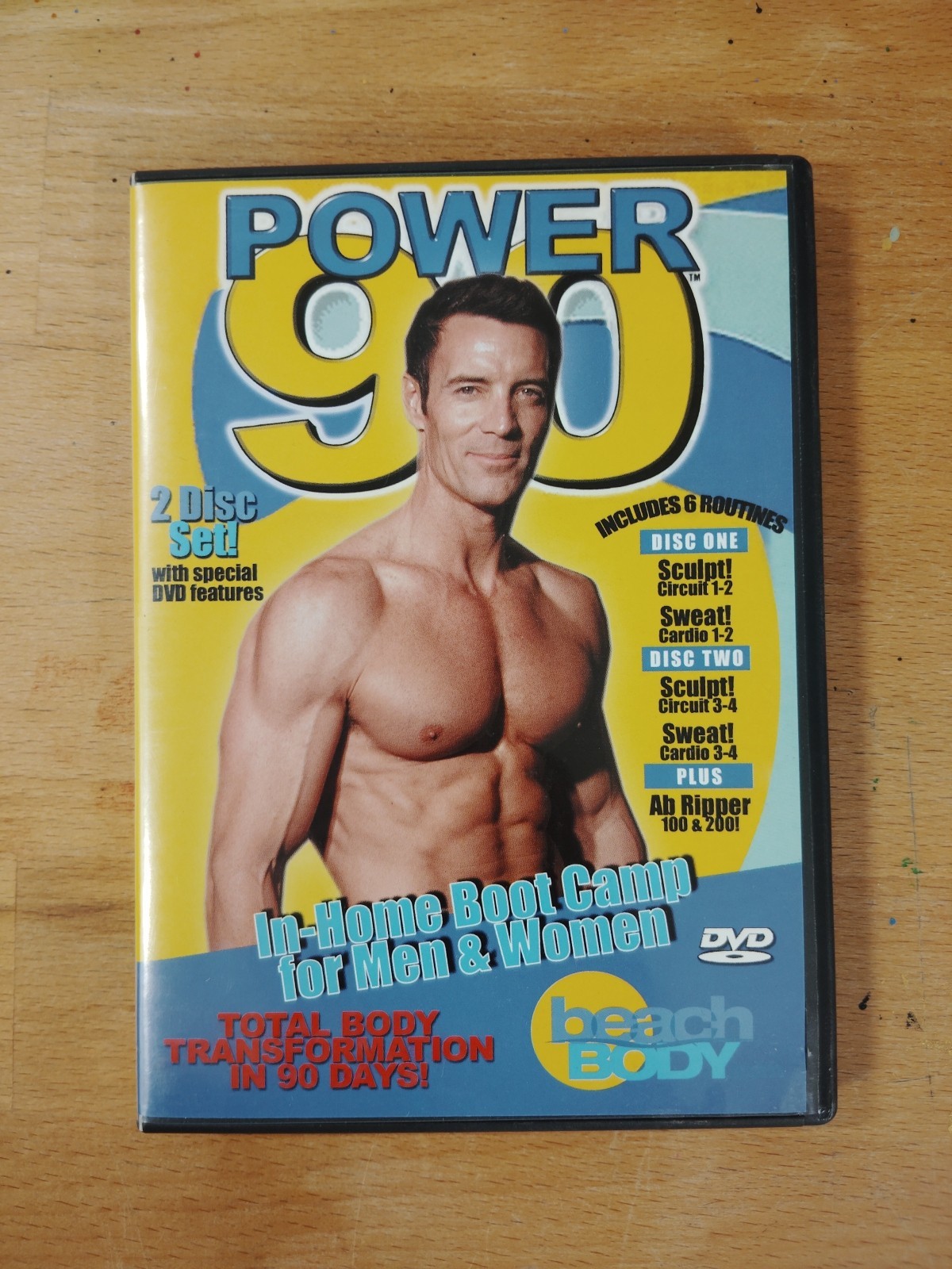 Power 90 In-Home Boot Camp For Men and Women 2 DVD Set (B525)