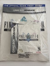 Final Fantasy I & II: Dawn of Souls (Nintendo Gameboy Advance, 2004) & P. Guide