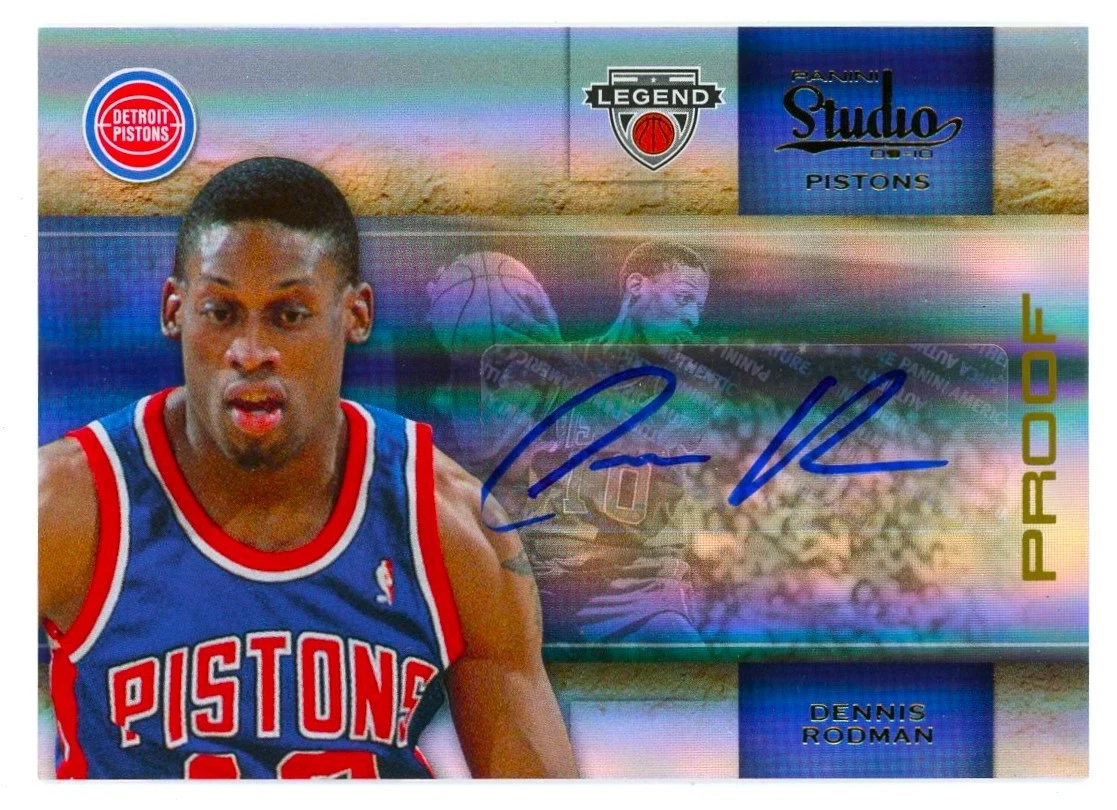 Dennis Rodman Auto for sale | eBay