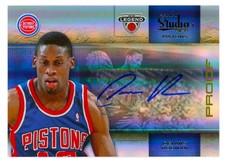 2009-10 Panini Studio Proofs Gold Signatures Dennis Rodman Auto 1/10 Legend HOF