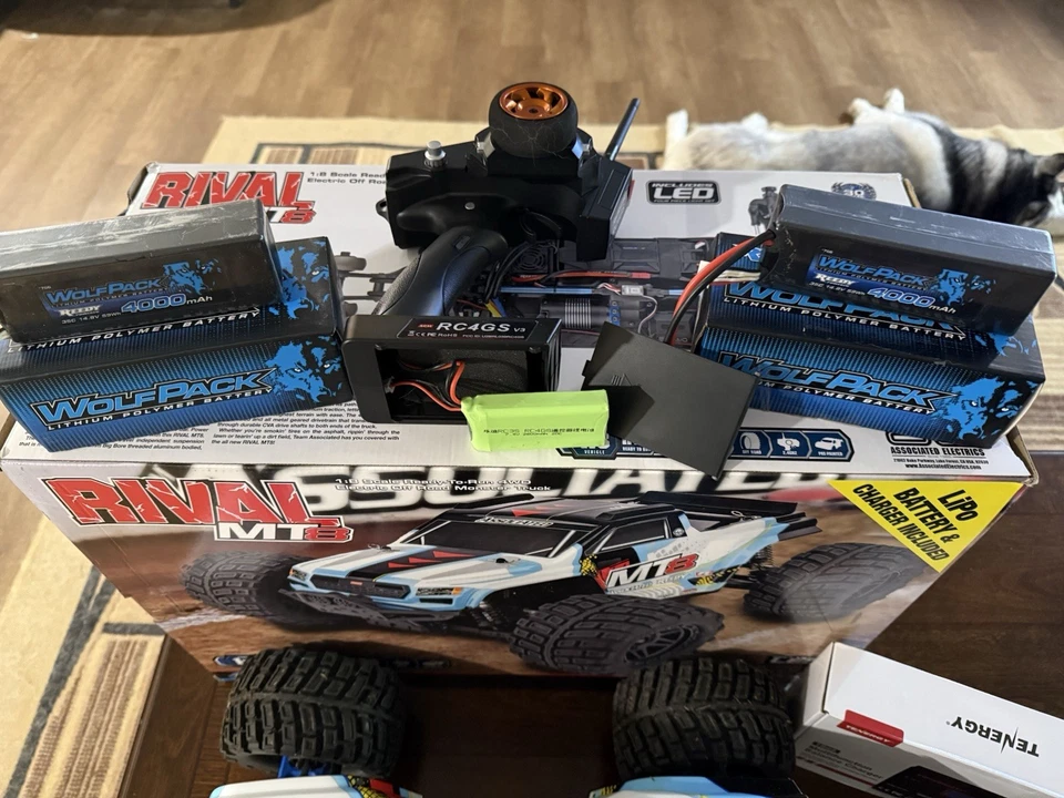 Equipo asociado rival MT8 de 4 meses con varias actualizaciones y accesorios Foto 4 de 4