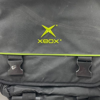 Black Official Microsoft Original Xbox Carrying Case Travel 
