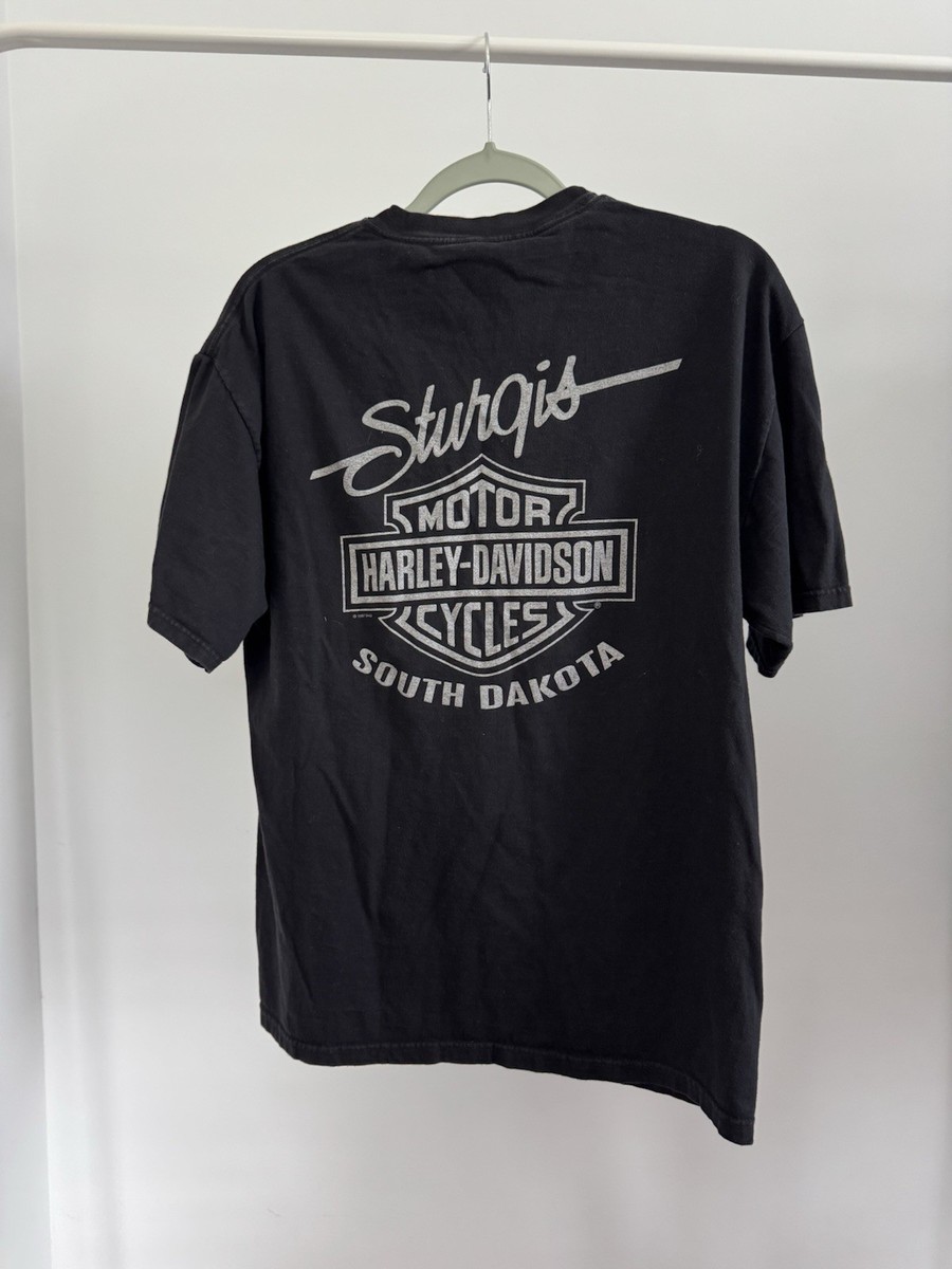 Harley-Davidson Sturgis Tee L | Black Short Sleeve | USA Made