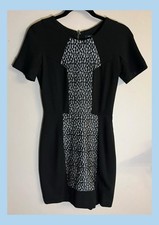 French Connection Black Dress - Elegant & Timeless Party Dress - UK Size 6