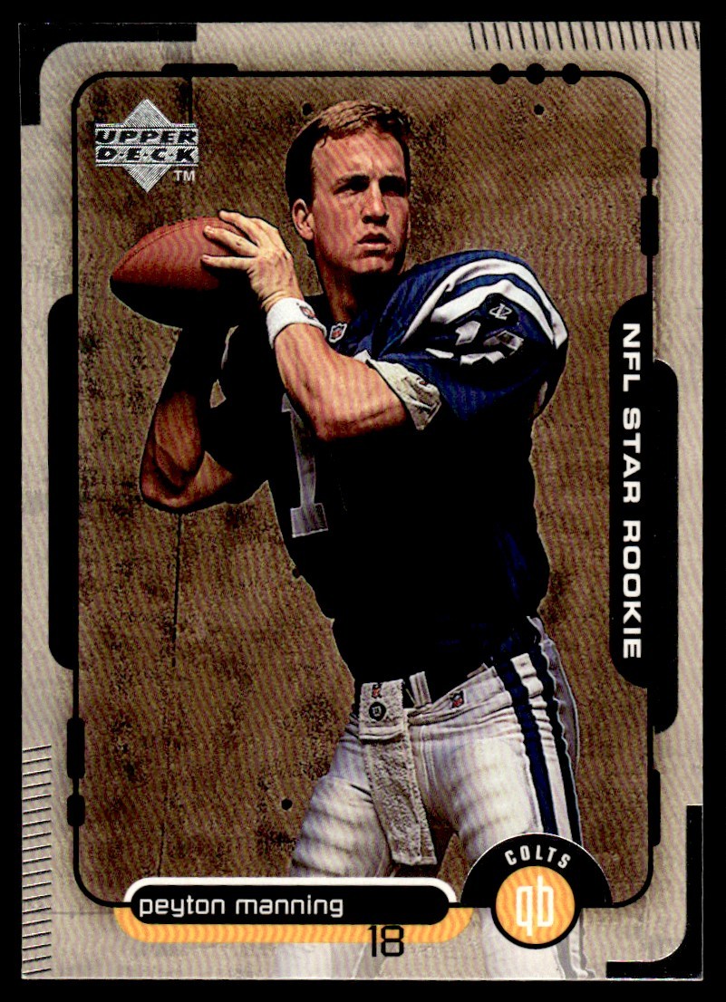1998 Upper Deck Star Rookie Peyton Manning #1 CLEAN