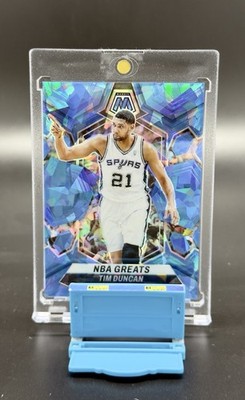2023-24 Panini MOSAIC TIM DUNCAN BLUE ICE PRIZM /125 #291 🔥 Hall of Fame SPURS