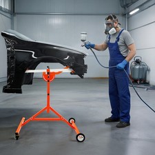 180 Auto Body Car Universal Panel Paint Stand Holder Hood Door Fenders Bumper 180 Auto Body Car Universal Panel Paint Stand Holder Hood Door Fenders Bumper
