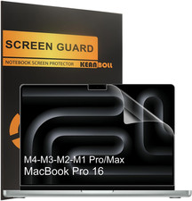 3 Pack anti Glare Matte Screen Protector Designed for Macbook Pro 16 Inch M4