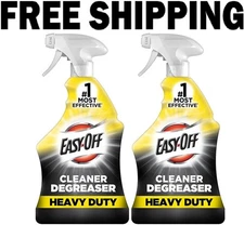 Easy off Heavy Duty Degreaser Cleaner Spray, 32 Ounce (Pack of 2)
