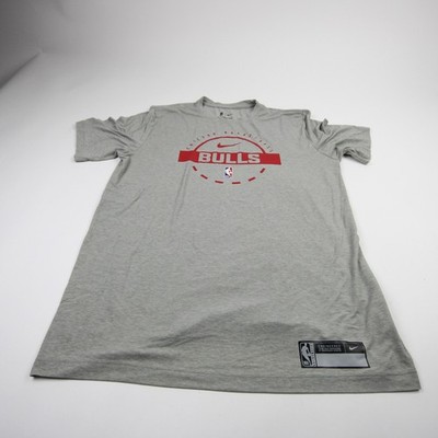 Chicago Bulls Nike NBA Authentics Nike Tee Short Sleeve Shirt Men's Used LT