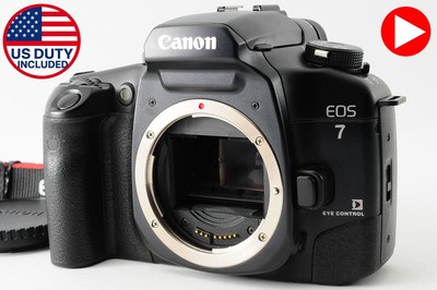 [Mint W / Band] Canon EOS 7 EOS-7 Elan Af SLR 35mm Film Kamera Körper Aus Japan