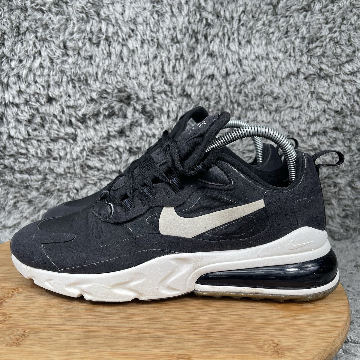 Nike ID Air Max 270 React Mens 7.5 Sneakers Shoes Running Athletic