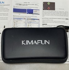 KIMAFUN G130 Wireless Lavalier Microphone System 2.4G Hands Free