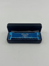 Harmonica 10 Holes 20 Tones Mouth Organ w/Hardshell Case  Instruction JSL Music