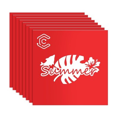8 Pack ABS Plastic Sheet, 12'' x 12'' Laser Engraving Double Color Plastic Sh...