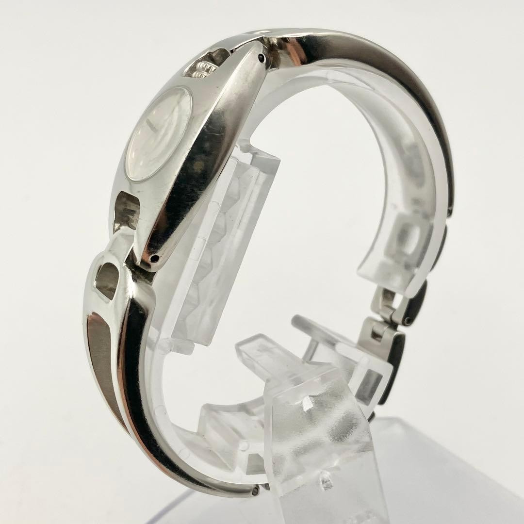 Used Working item Hamilton HAMILTON watch ladies silver quartz image 2