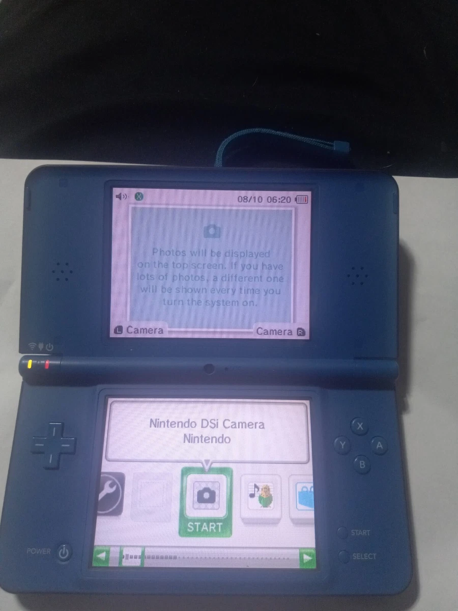 Nintendo DSI XL Midnight Blue Handheld System Tested and Working