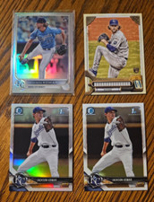 Jackson Kowar -2018 Bowman Draft Refractor +Chrome 1st +Refractor RC +GQ No Name