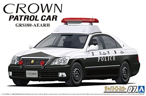 Aoshima The Patrol Car No.07 Toyota GRS180 Crown Police Car 2005 1 