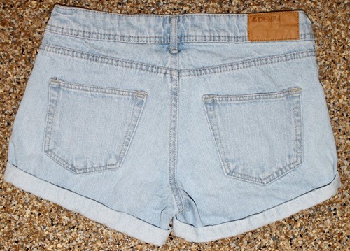 H\u0026M \u0026Denim Light rolled cuff Skinny Low 